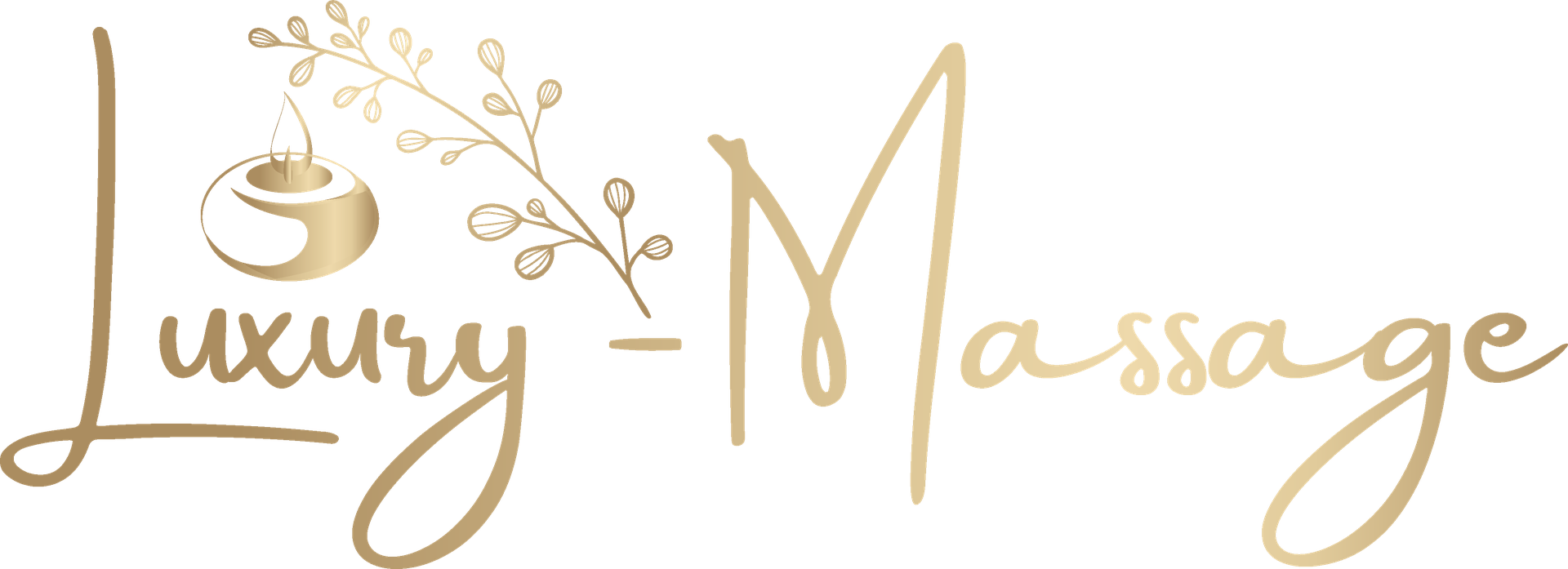 Luxury massage logo